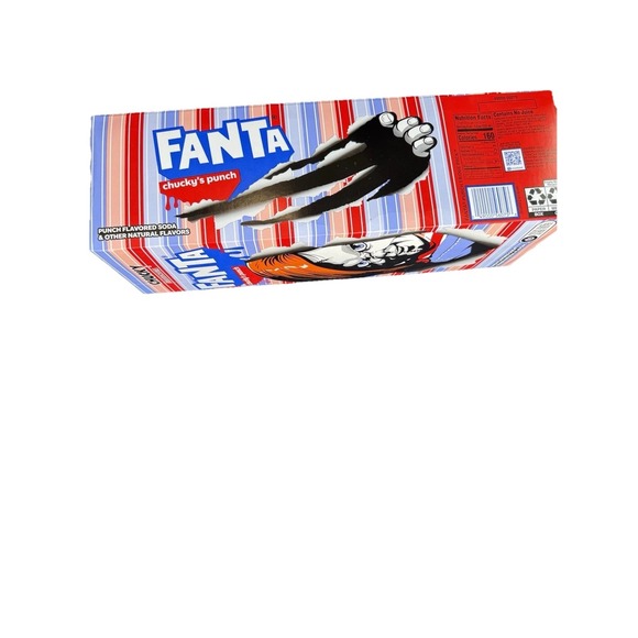Fanta Fruit Punch Chucky's Punch Halloween Edition, 12 fl. oz. cans, 12 pack Nib - Picture 3 of 4